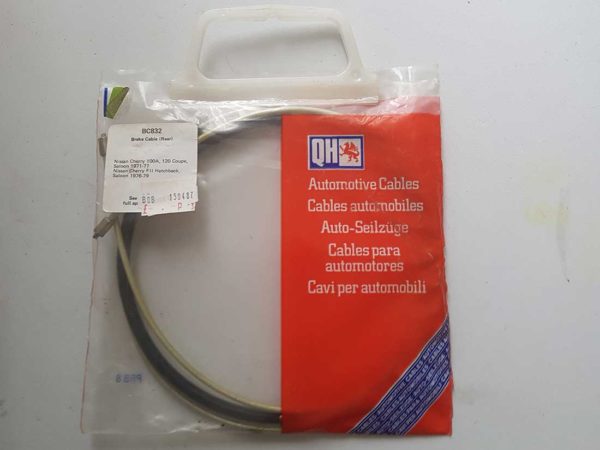Datsun Cherry Rear Brake Cable packaging